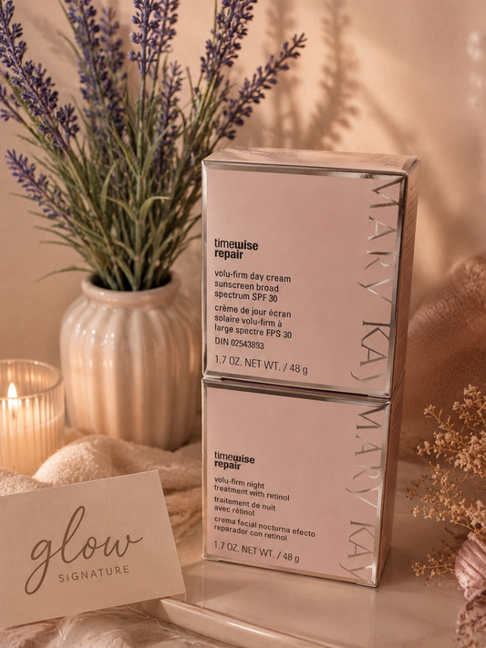 A-002 The Signature Glow Basket | A luxurious self-care experience designed to help her relax, refresh, and glow.