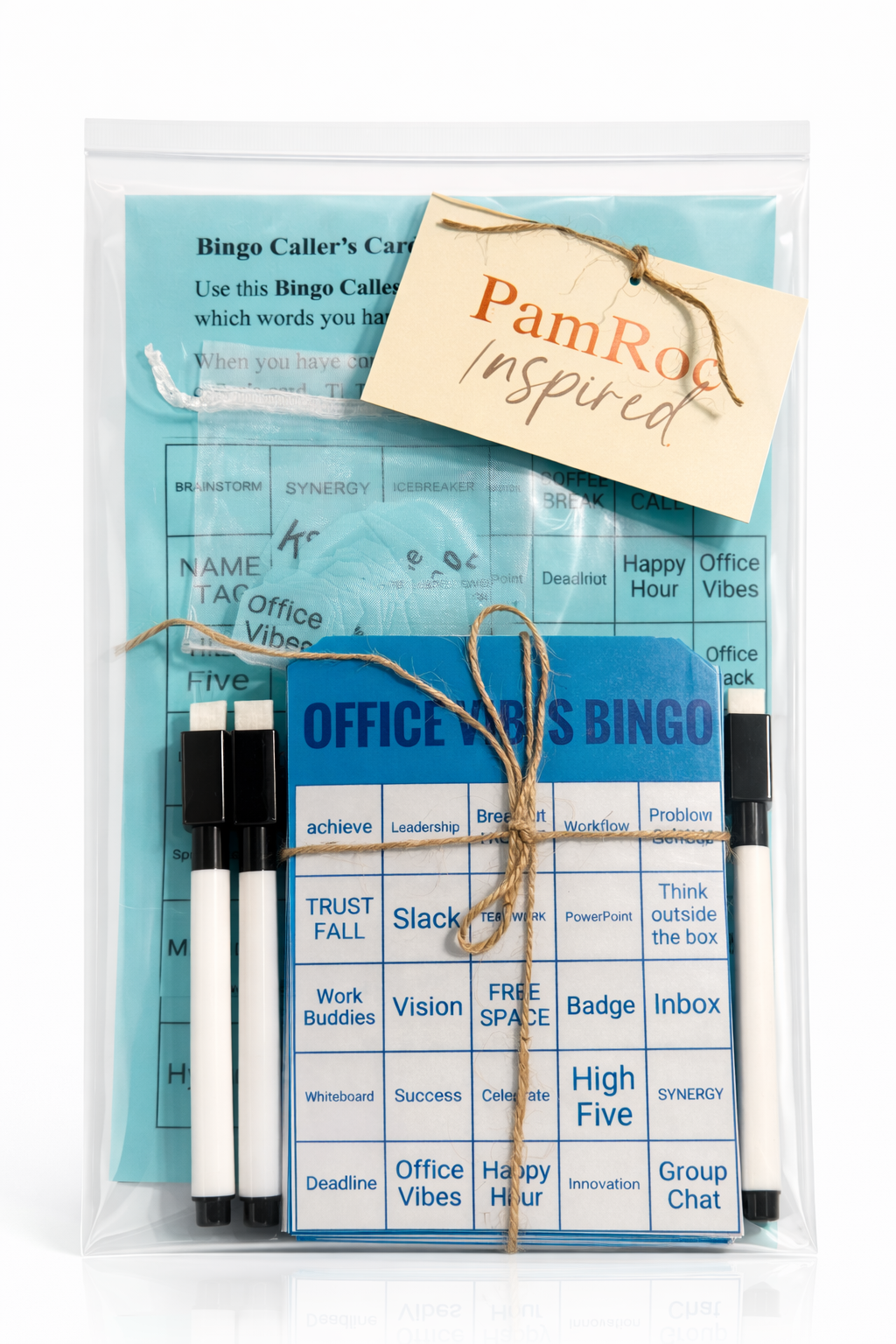 Handmade Office Bingo Game – Team Building Activity