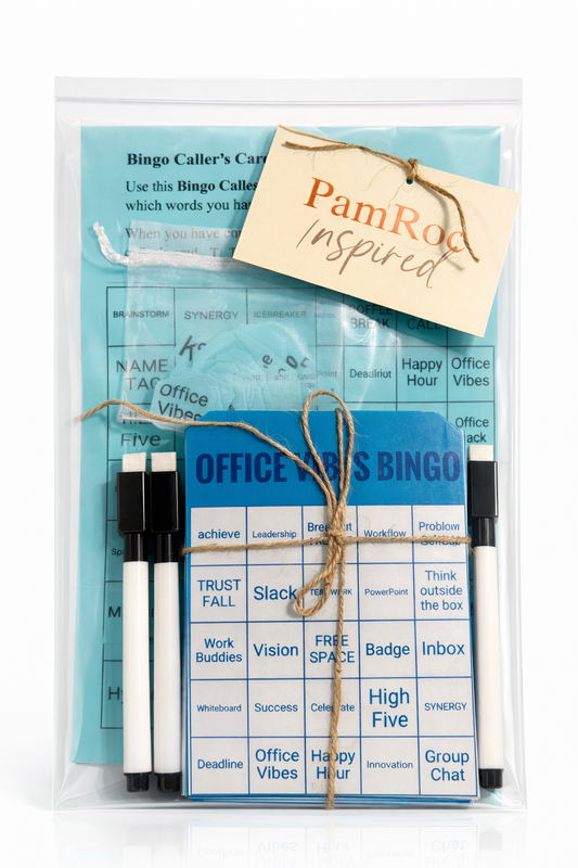 Handmade Office Bingo Game – Team Building Activity