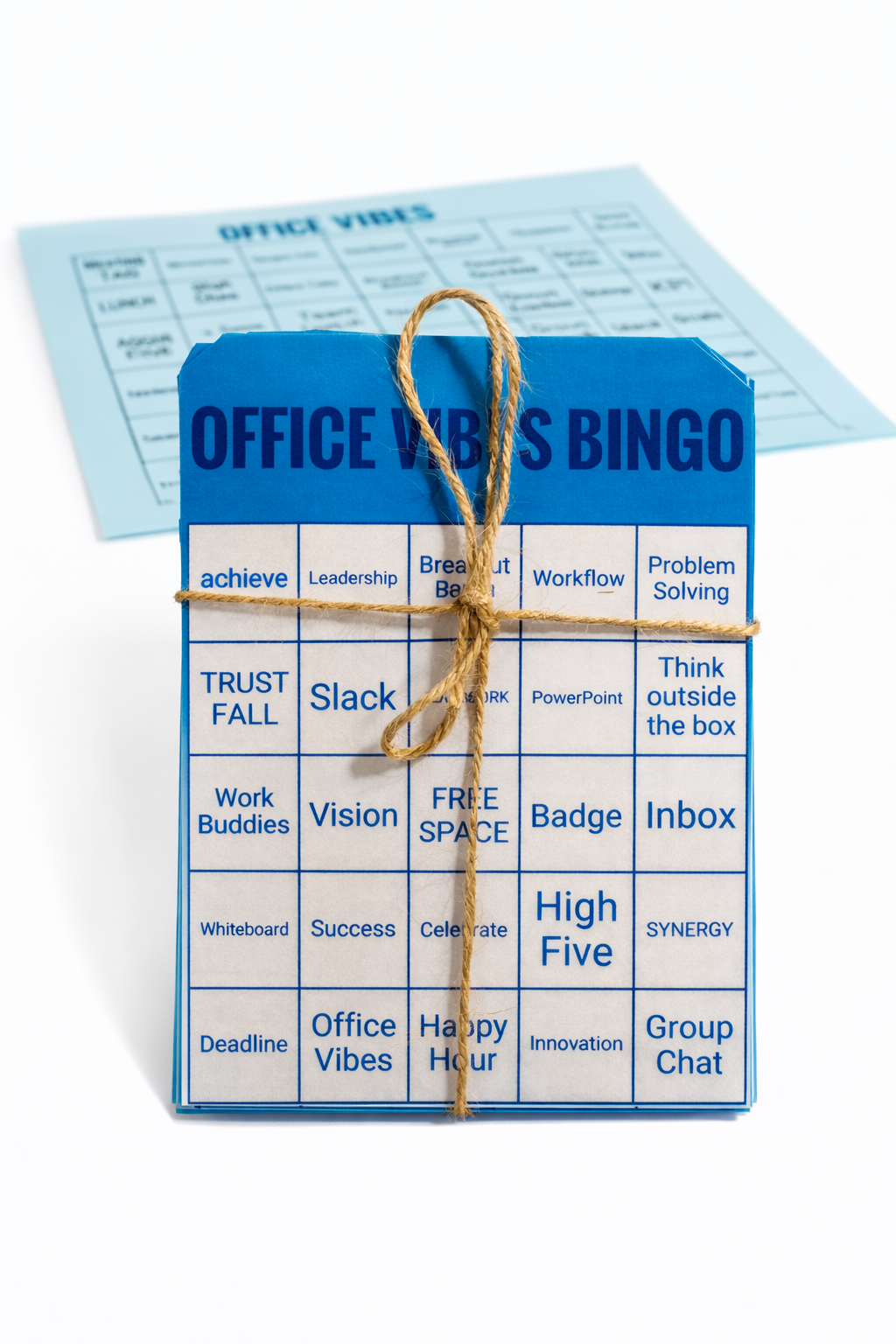 Handmade Office Bingo Game – Team Building Activity